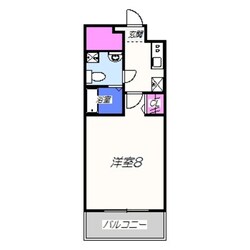 ラシーヌ宿院の物件間取画像